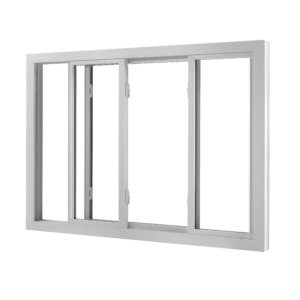 glass and aluminum window