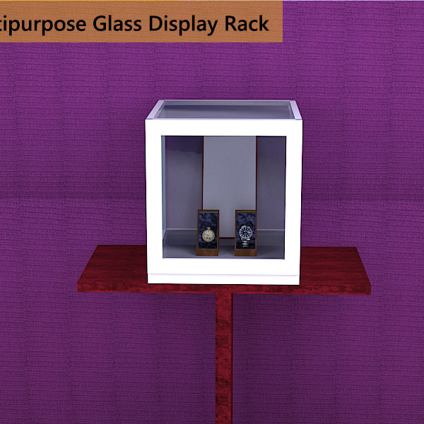 Multipurpose Glass Display Rack
