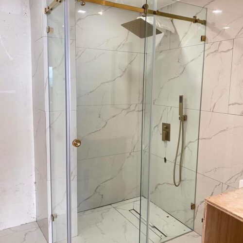 frameless shower enclosure 1